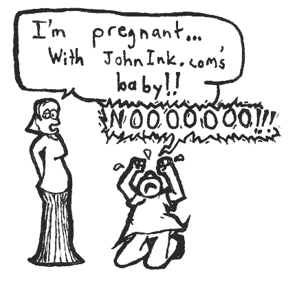 Prego Sorry, he should be screaming, "YESSSSSS!"