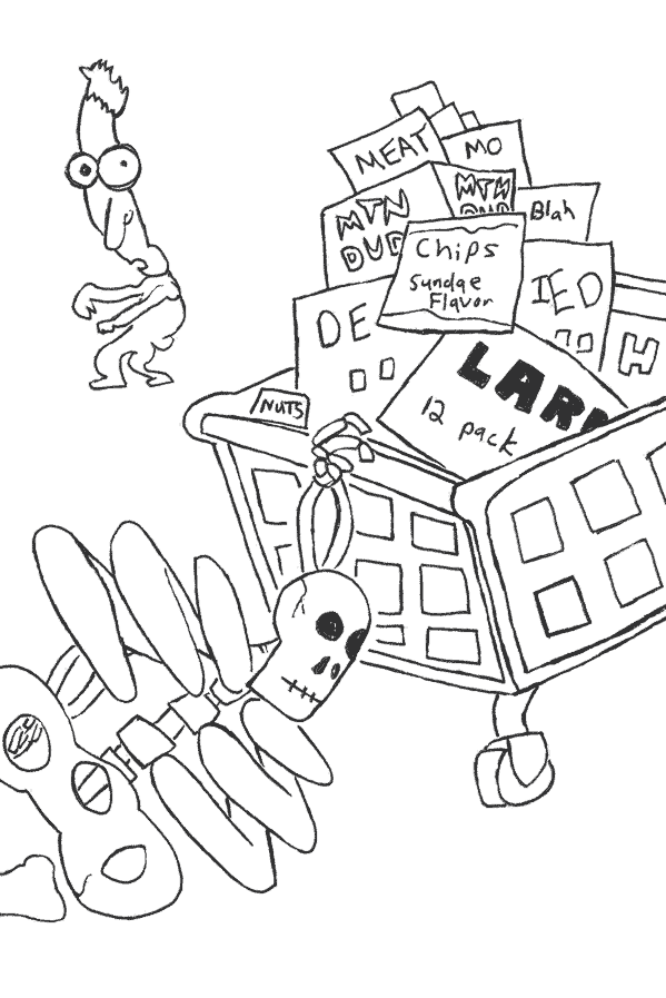 It took a while to draw this because it was complicated and I'm lazy